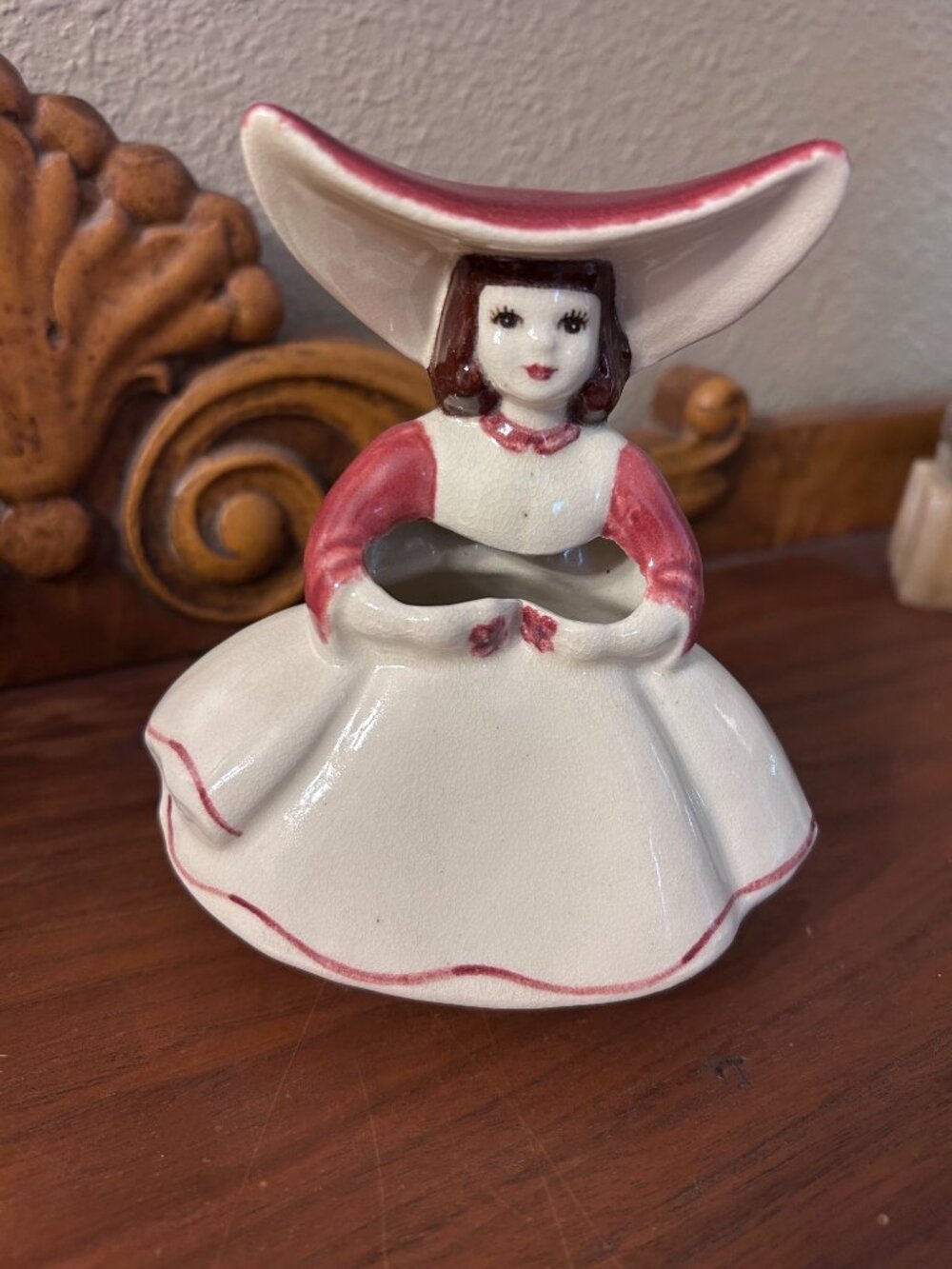 Vintage Dutch Girl Vase